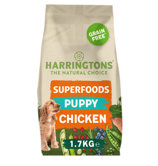 Harringtons Puppy Grain Free Superfoods Chicken & Vegetables - 1.7kg