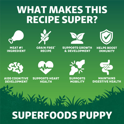 Harringtons Puppy Grain Free Superfoods Chicken & Vegetables - 1.7kg