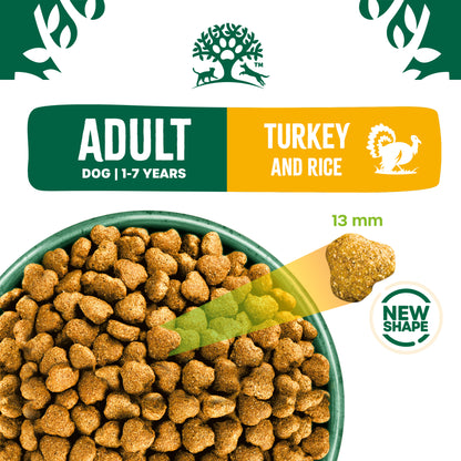 James Wellbeloved Adult Dry Dog Food Turkey & Rice - 7.5kg