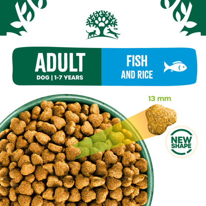 James Wellbeloved Adult Dry Dog Food Fish & Rice - 15kg