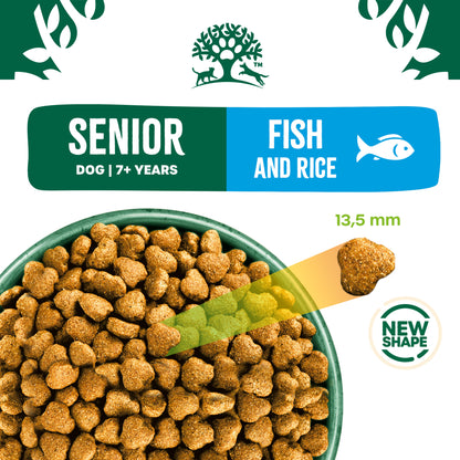 James Wellbeloved Senior Dry Dog Food Fish & Rice - 15kg