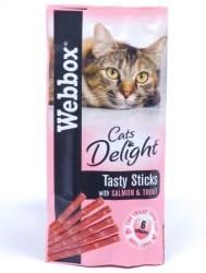 Webbox Cat Delight Beef Rabbit Turkey Lamb Salmon Trout Chicken Liver - 6pk x 12