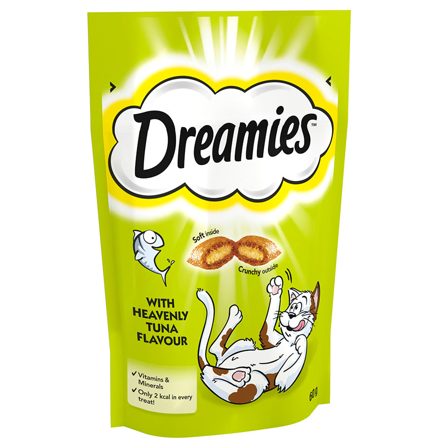 Dreamies Cat Treats with Tuna (60g x 8)