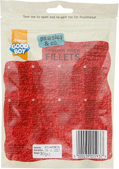 Good Boy Tender Duck Fillets - ( 80g x 10 )