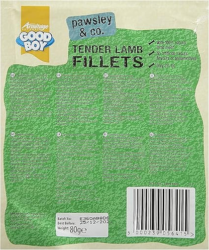 Good Boy Tender Lamb Fillets - ( 80g x 10 )