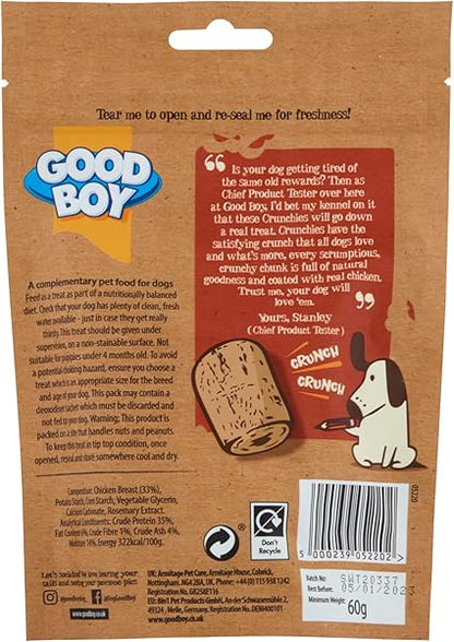 Good Boy Crunchies Chicken - ( 60g x 8 )