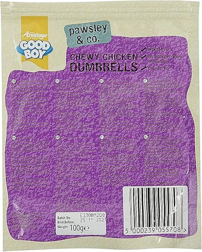 Good Boy Deli Chicken Munchy Dumbbells ( 100g  x 8 )