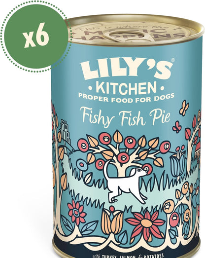 Lily's Kitchen Dog Fishy Fish Pie ( 400g x 6 )