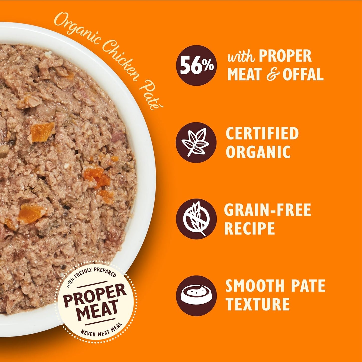 Lily's Kitchen Cat Organic Chicken Pate ( 85g x 19 )