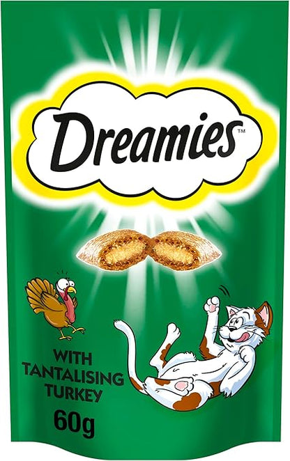 Dreamies Treats for Cats – Full Flavour Range (60g x 8)