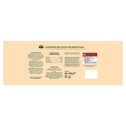 Winalot Meaty Chunks Pouches Mega Pack Mixed Chunks in Gravy 40 Pack, 100g