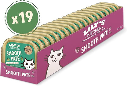 Lily's Kitchen Cat Chicken and Game Pate ( 85g x 19 )