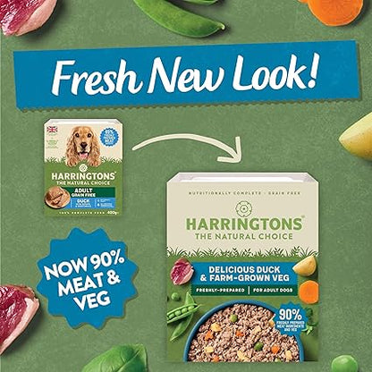 Harringtons Adult Dog Duck ( 400g x 8 )