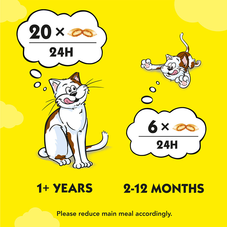 Dreamies Cat Treats with Chicken (60g x 8)