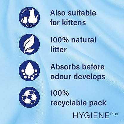 Catsan Hygiene Cat Litter 20 Litre - Maximum Absorption and Hygiene