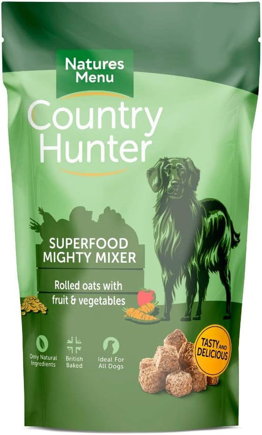 Natures Menu Country Hunter Superfood Crunch Mighty Mixer Dry Dog Food 1.2kg