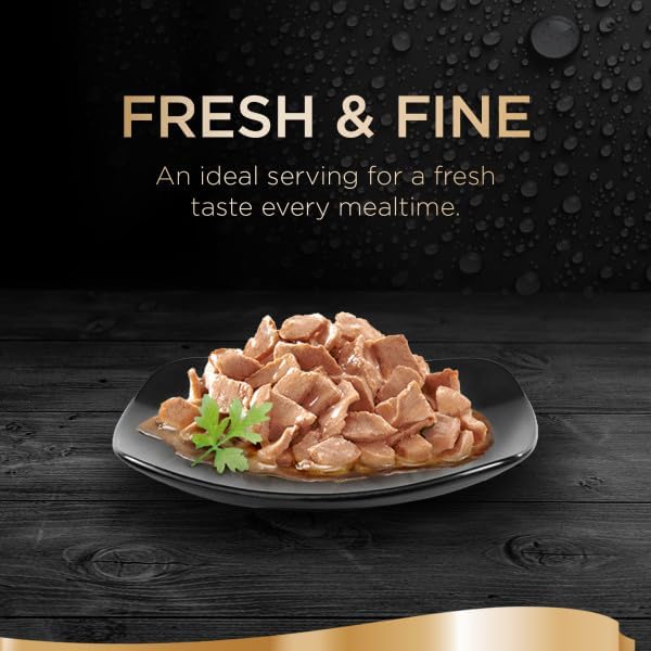 Sheba Fresh & Fine Wet Cat Food Pouches Chicken & Turkey in Gravy ( 6x50g )x8 Packs