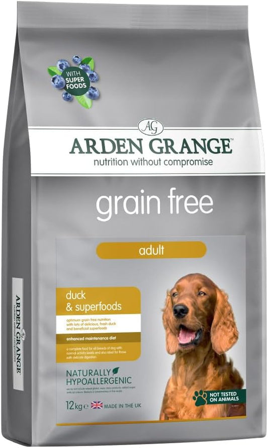 Arden Grange Grain free adult duck & superfoods 12,2 kg