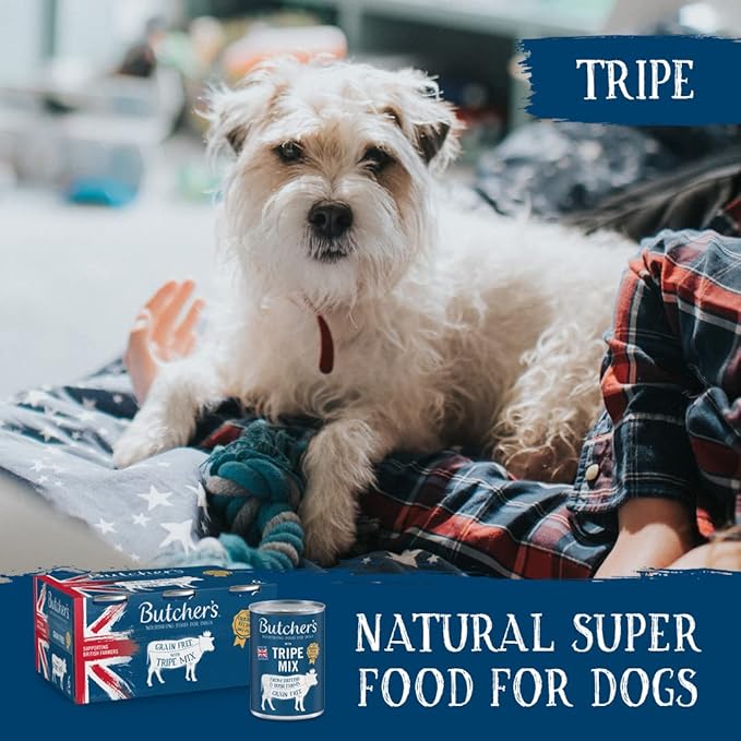 Butcher's Tripe Dog Food Can - 1.2kg x 6