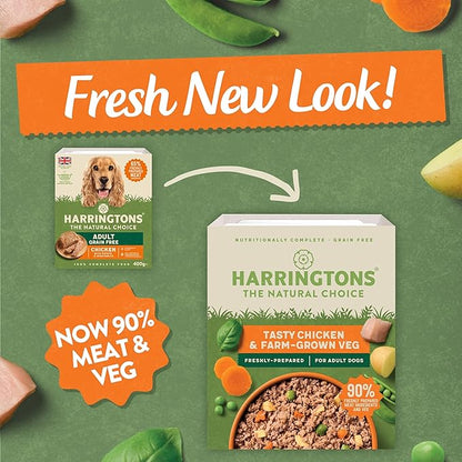 Harringtons Adult Dog Grain Free Chicken - (400g x 8)