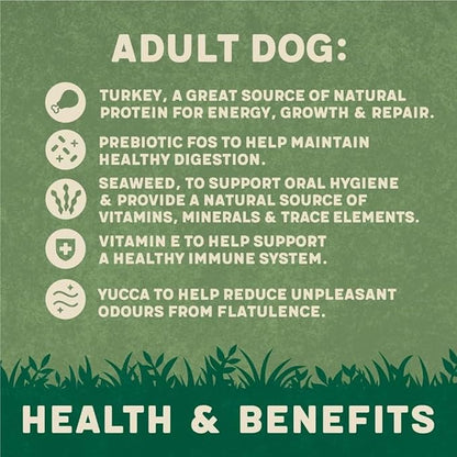 Harringtons The Natural Choice Adult Dog Turkey - 15kg