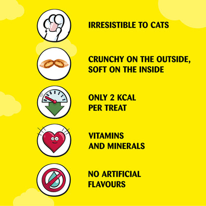 Dreamies Cat Treats with Salmon (60g x 8)