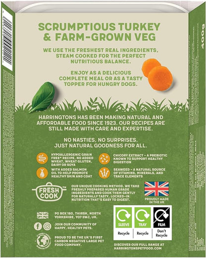 Harringtons Adult Turkey Grain Free (400g x 8)