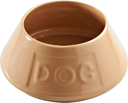 Mason Cash Cane Non Tip Lettered Stoneware Dog Bowl, 21 cm