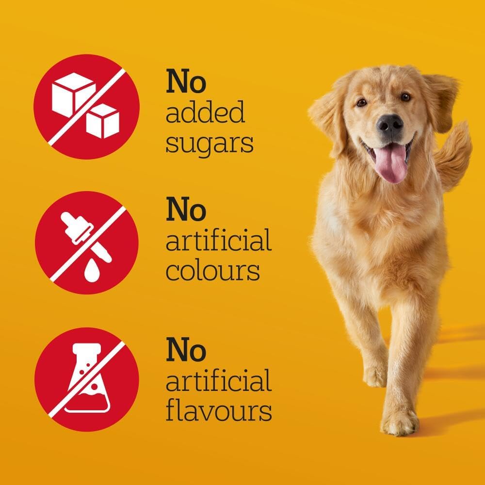 PEDIGREE RANCHOS Originals Jerkies Dog Chew Treat Beef Flavour ( 7 x 70 )