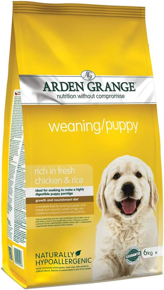 Arden Grange Weaning Puppy Dry Dog Food, With Chicken