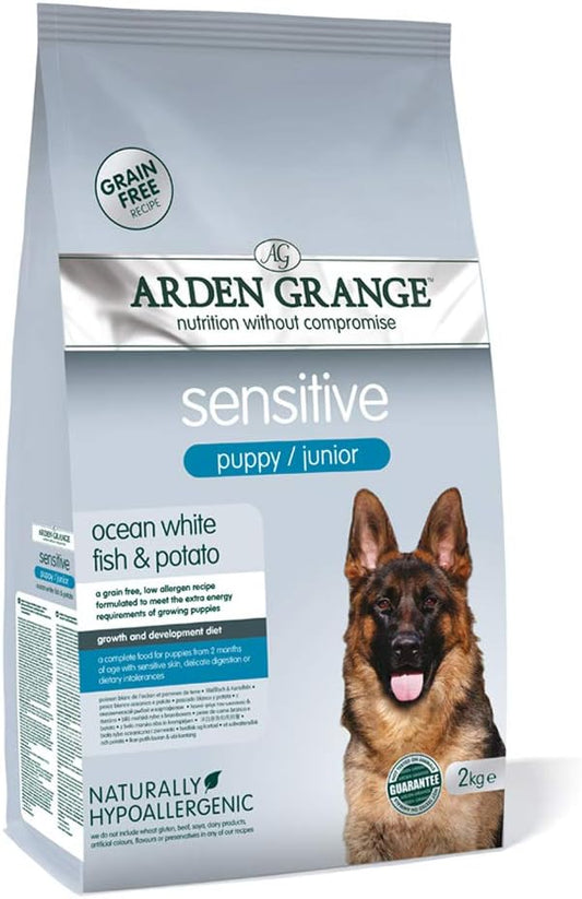 Arden Grange Sensitive Puppy/ Junior Dry Dog Food, Fish