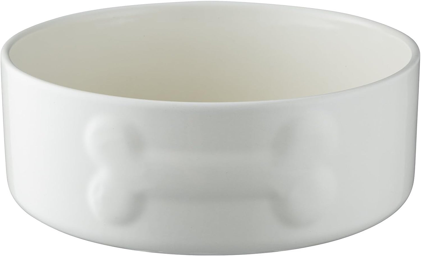 Mason Cash Colour Mix Cream Dog Bowl, 20 cm