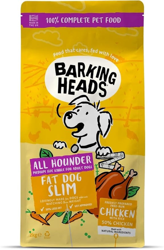 Barking Heads All Hound Fat Dog Slim Chicken - 2kg
