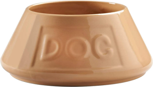 Mason Cash Cane Non Tip Lettered Stoneware Dog Bowl, 21 cm