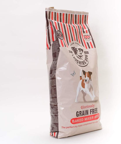 Laughing Dog - Grain Free Dry Dog Food Mixer Meal, Naturally Baked Dry Dog Food with No Artificial Colour 7.5kg