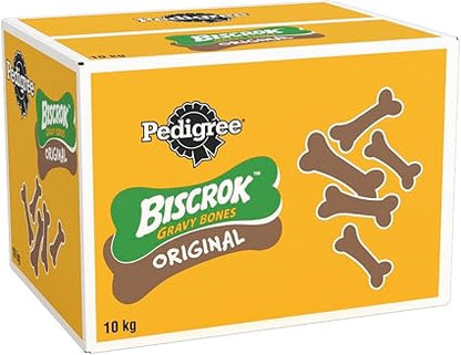Pedigree Biscrok Gravy Bones Biscuits Dog Treats - 10kg