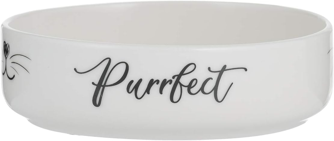 "Mason Cash Purrfect 13cm Cat Bowl: Where Elegance Meets Practicality for Your Beloved Cat"