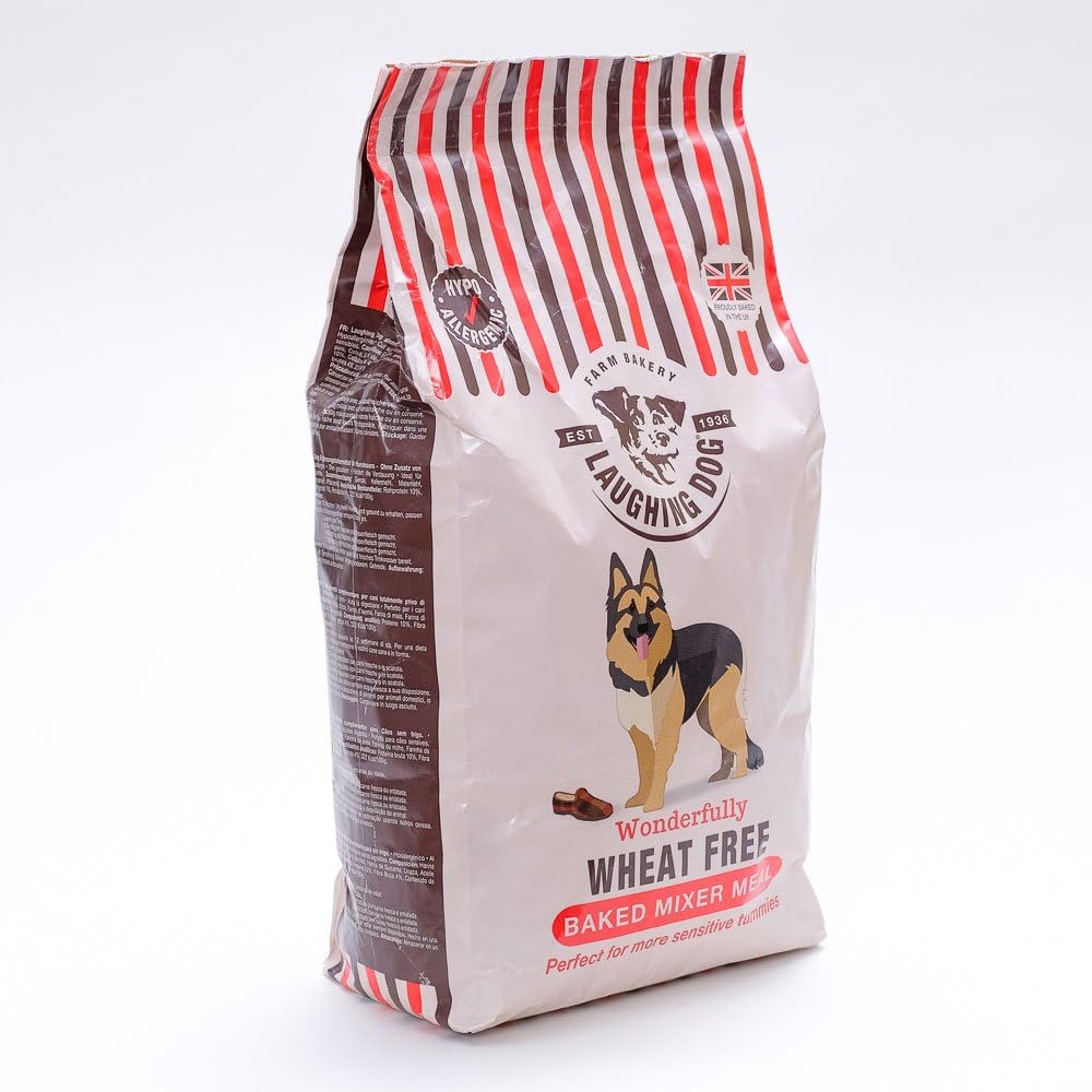 Laughing Dog - Wheat Free Dry Dog Food Mixer Meal,Naturally Baked Dry Dog Food with No Artificial Colours