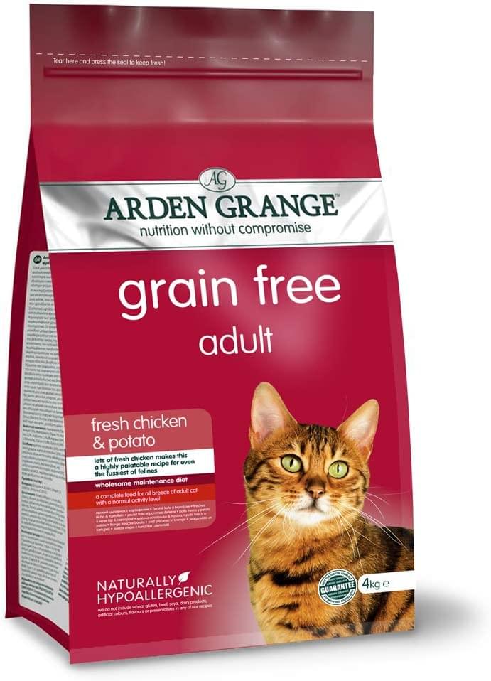 Arden Grange Adult Dry Cat Food, Fresh Chicken & Potato, 4kg