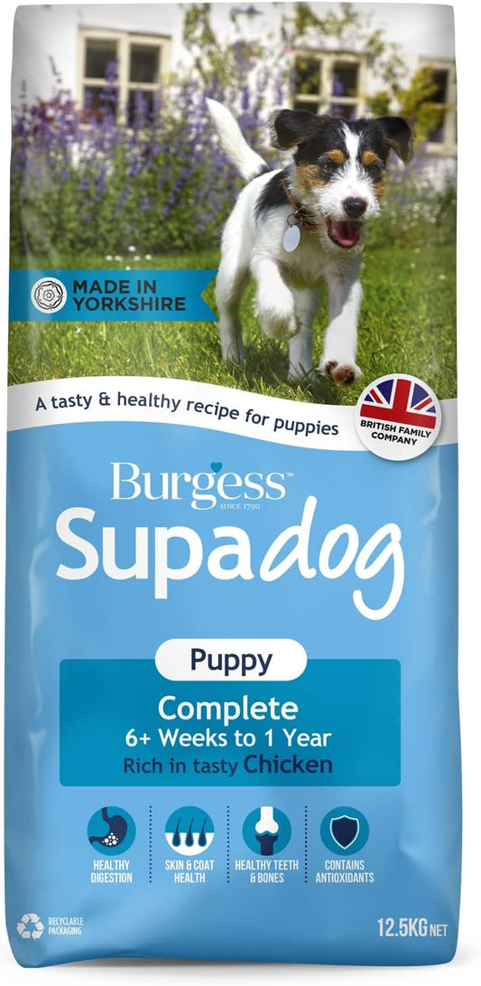 Burgess Supadog Puppy dry food 12.5 kg