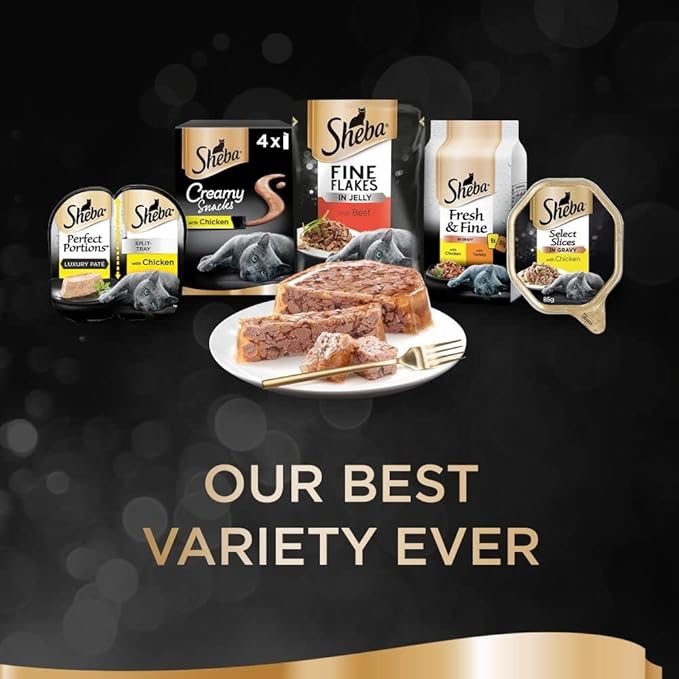 Sheba Alu Fine Flakes with Chicken in Jelly  ( 85g x 22 )