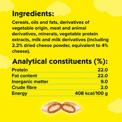 Dreamies Cat Treats with Cheese (60g x 8)