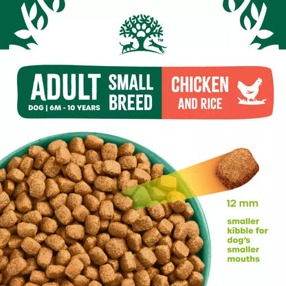 James Wellbeloved Adult Small Breed Dry Dog Food Chicken & Rice - 1.5kg