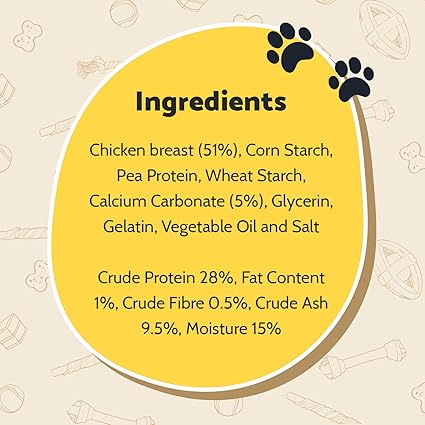 Good Boy Crunchy Chicken & Calcium Bones - (350g x 4)