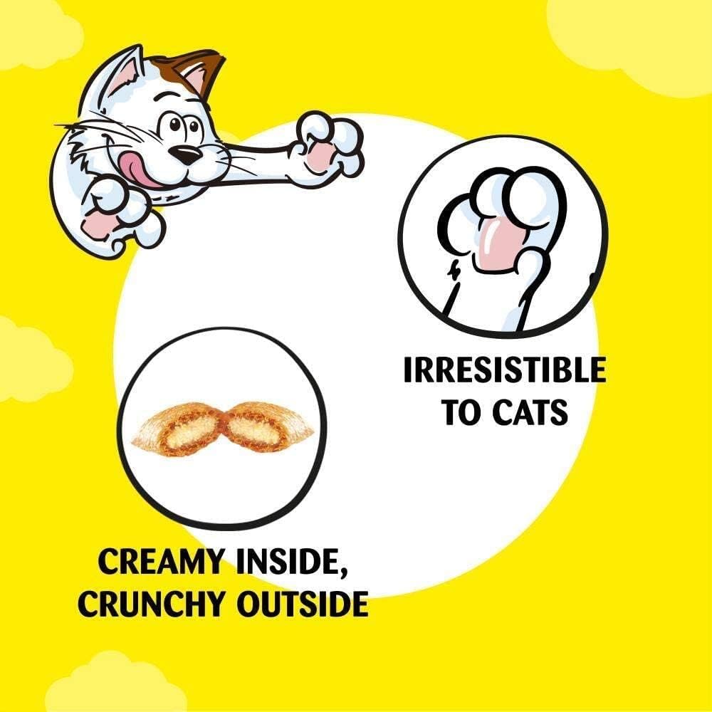 Dreamies Mega Pack Chicken Adult Cat Treat (350g x 2)