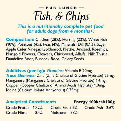 Lily's Kitchen Fish & Chips ( 400g x 6 )