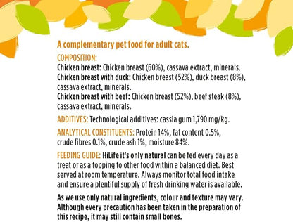 HiLife It's Only Natural Luxury Chicken Platter in jelly 5 x 50g Multipack ( 4 Packs )