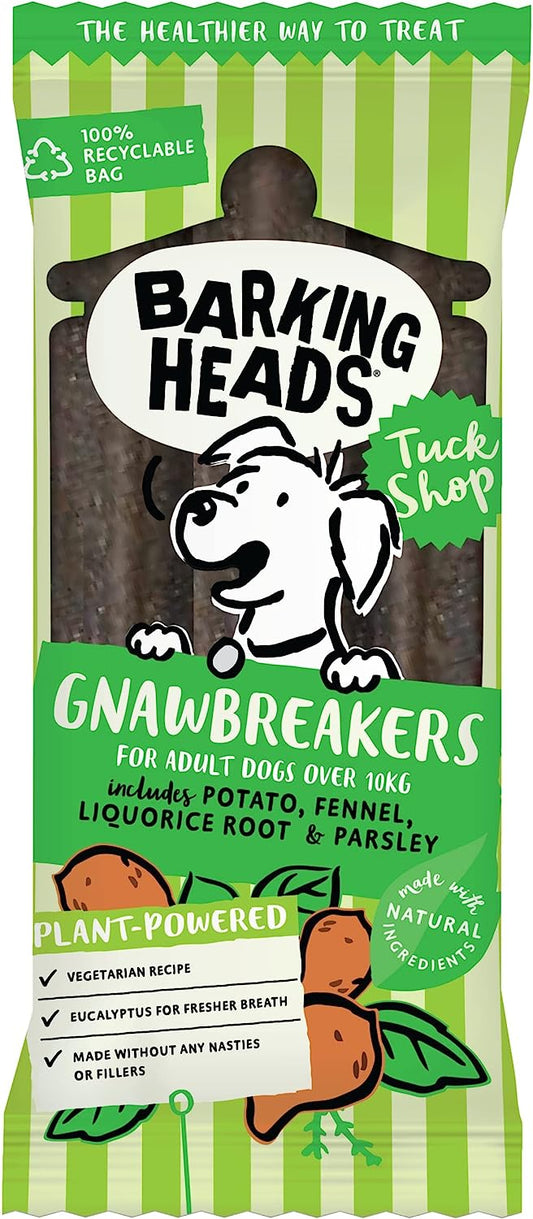 Barking Heads Tuck Shop Gnawbreakers Dogs Treats 200g x 7