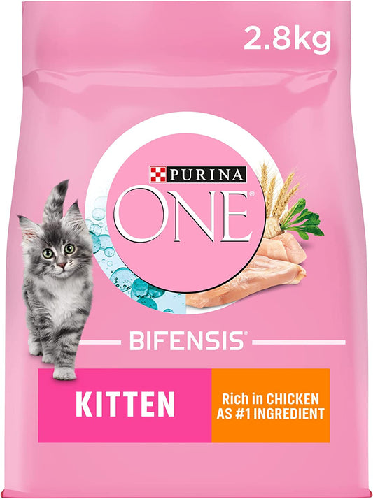 Purina ONE Dry Kitten Food Rich in Chicken 2.8kg