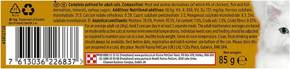 "Purina Gourmet Gold Melting Heart Chicken, 85g Delight for Discerning Cats"